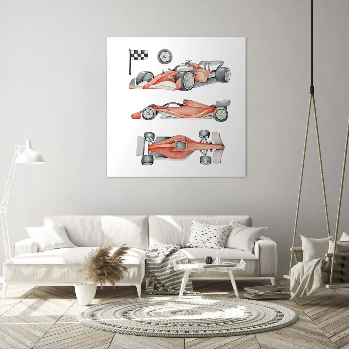 Impression sur toile - Image sur toile - poursuis ton rêve - 50x50 cm