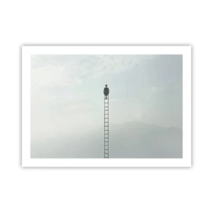 Affiche - Poster - Se soulever au-dessus - 70x50 cm