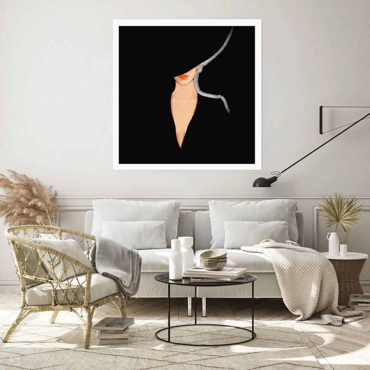 Affiche - Poster - Élégance et style - 40x40 cm