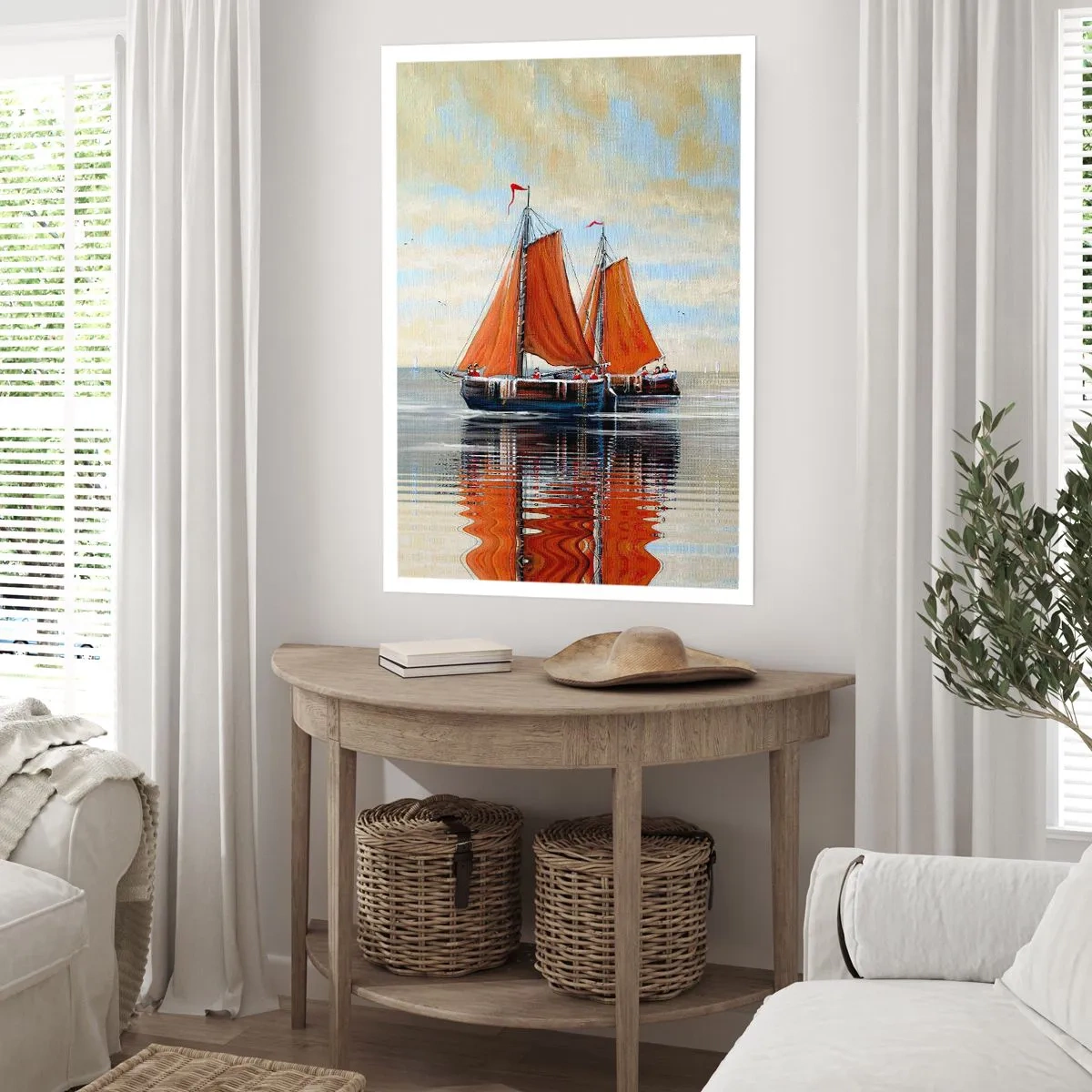 Affiche - Poster - He, navigue, marin - 40x50 cm