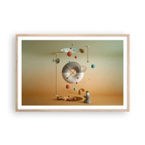 Affiche dans un chêne clair - Poster - Tout peut arriver - 91x61 cm