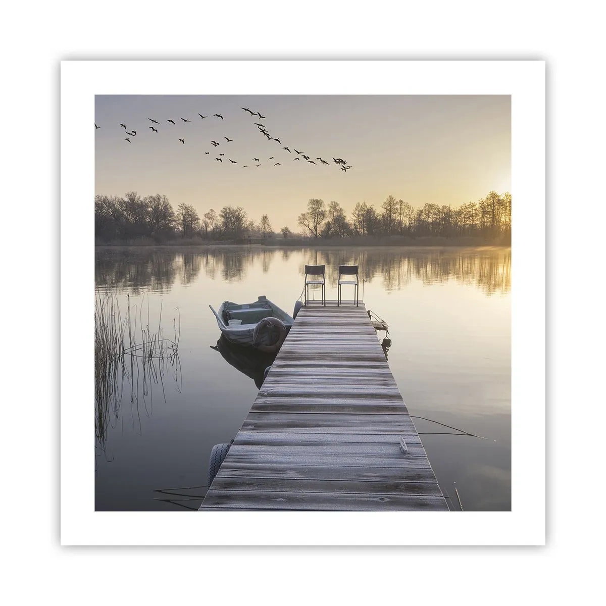 Affiche - Poster - Je reviendrai - 50x50 cm