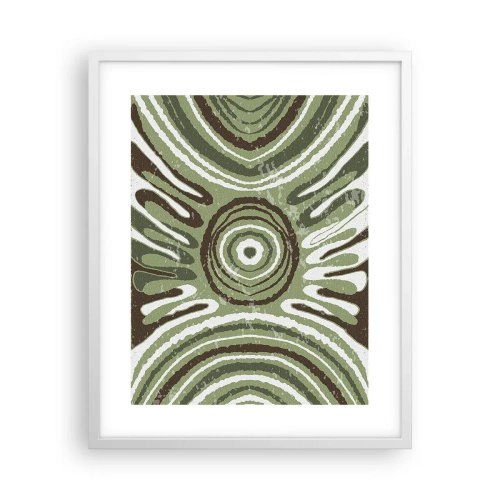 Affiche dans un cadre blanc - Poster - Une explosion d'émotions - 40x50 cm