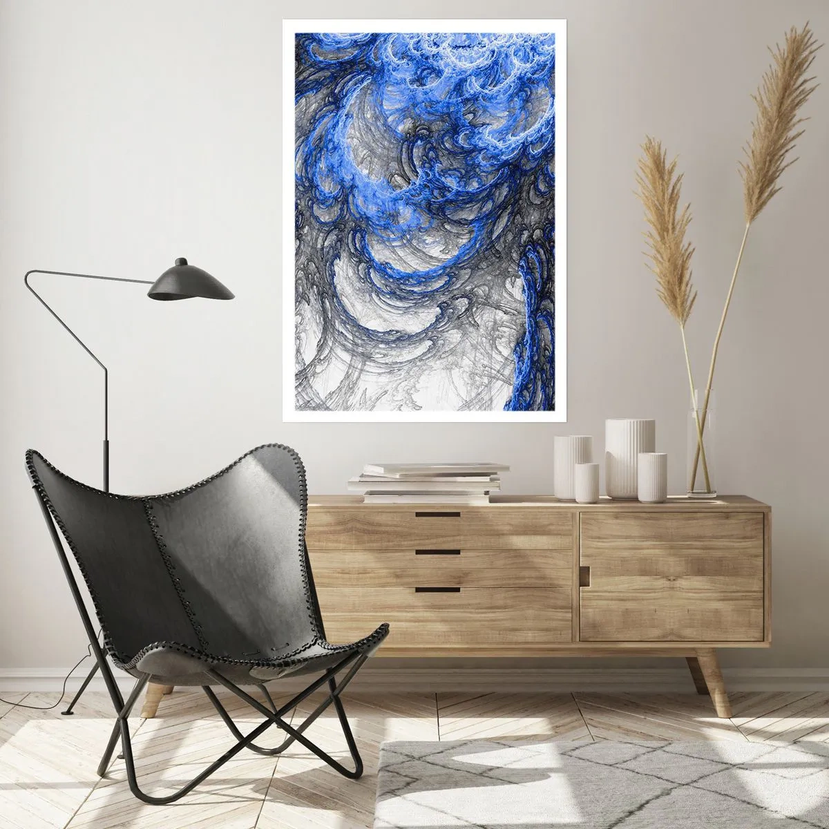Affiche - Poster - La naissance d'une vague - 40x50 cm