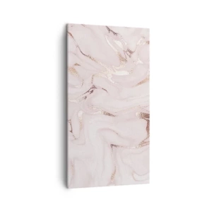 Impression sur toile - Image sur toile - Dans un châle rose - 45x80 cm