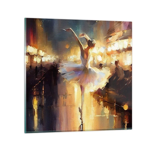 Impression sur verre - Image sur verre - Miracle dans la rue - 40x40 cm