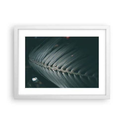 Affiche dans un cadre blanc - Poster - Précision de la nature - 40x30 cm