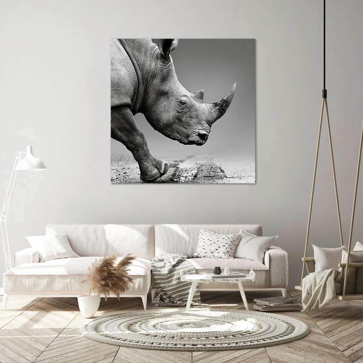 Impression sur toile - Image sur toile - Force inarrêtable - 50x50 cm