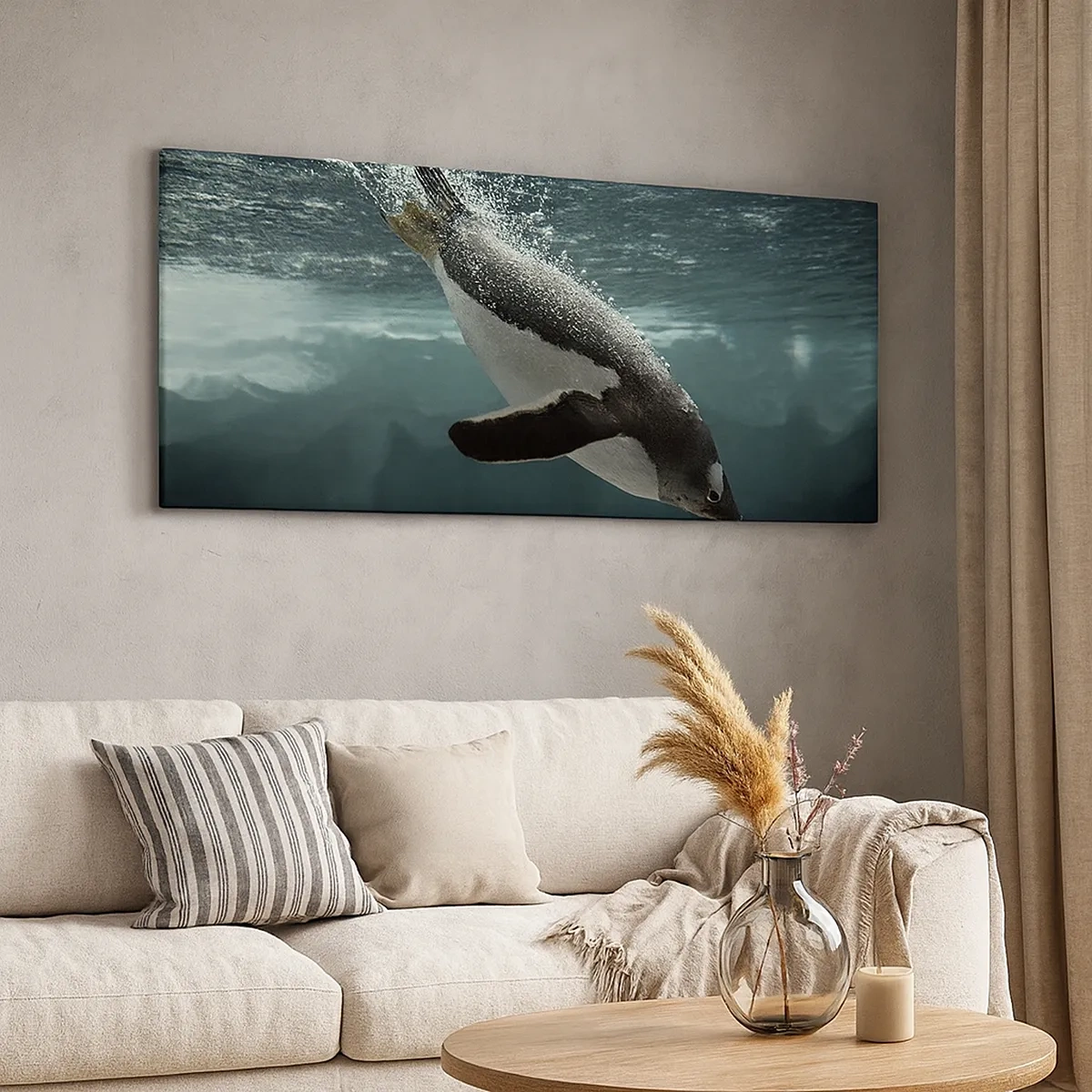 Impression sur toile - Image sur toile - Bienvenue dans mon monde - 30x30 cm