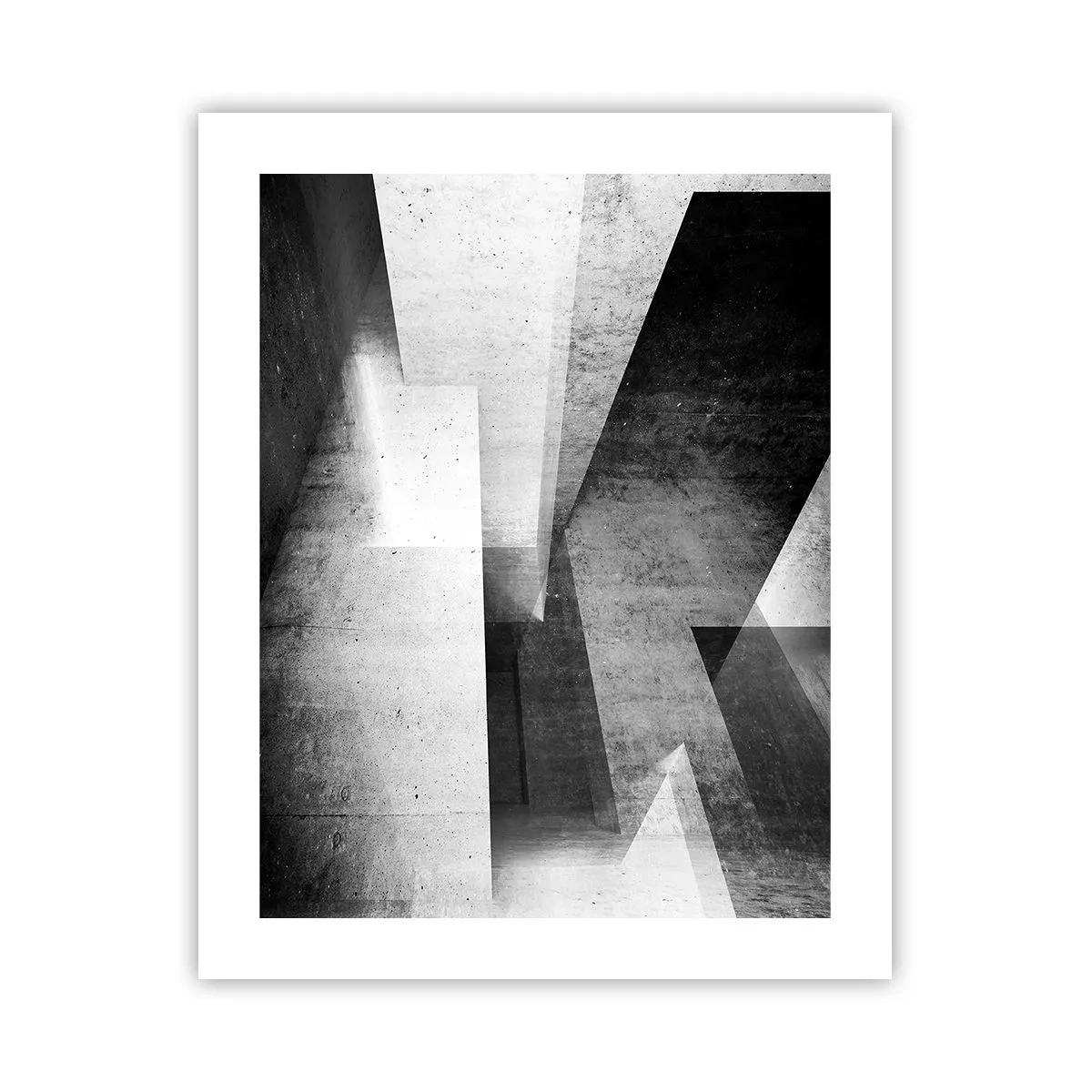 Affiche - Poster - Structure de l'espace - 40x50 cm