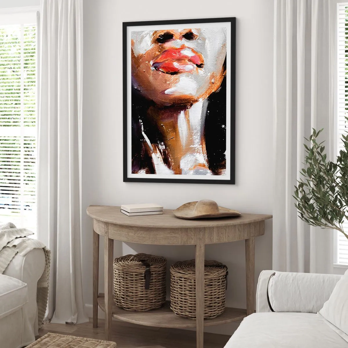 Affiche dans un cadre noir - Poster - Fierté sans préjugés - 61x91 cm