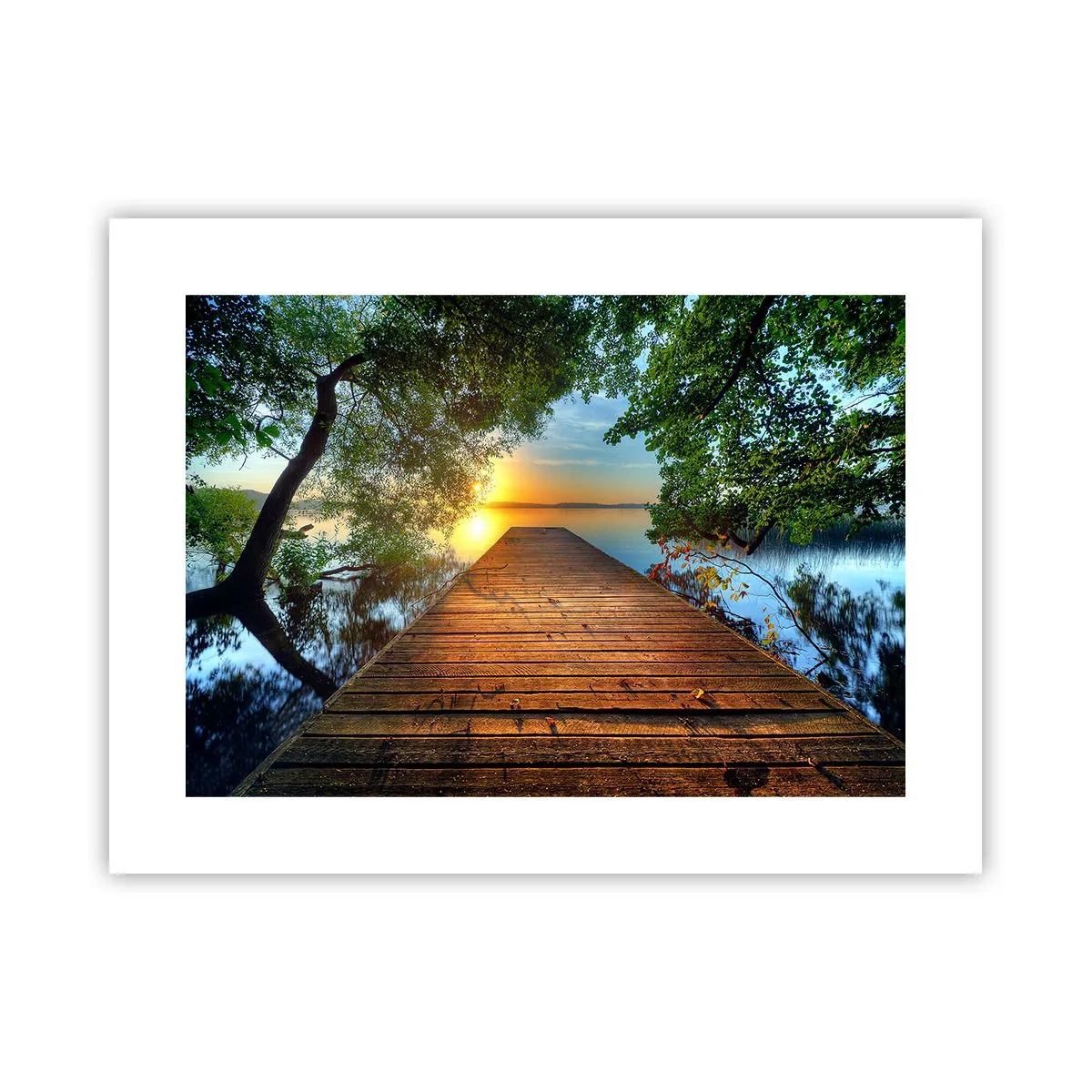 Affiche - Poster - Prenez votre temps, asseyez-vous - 40x30 cm