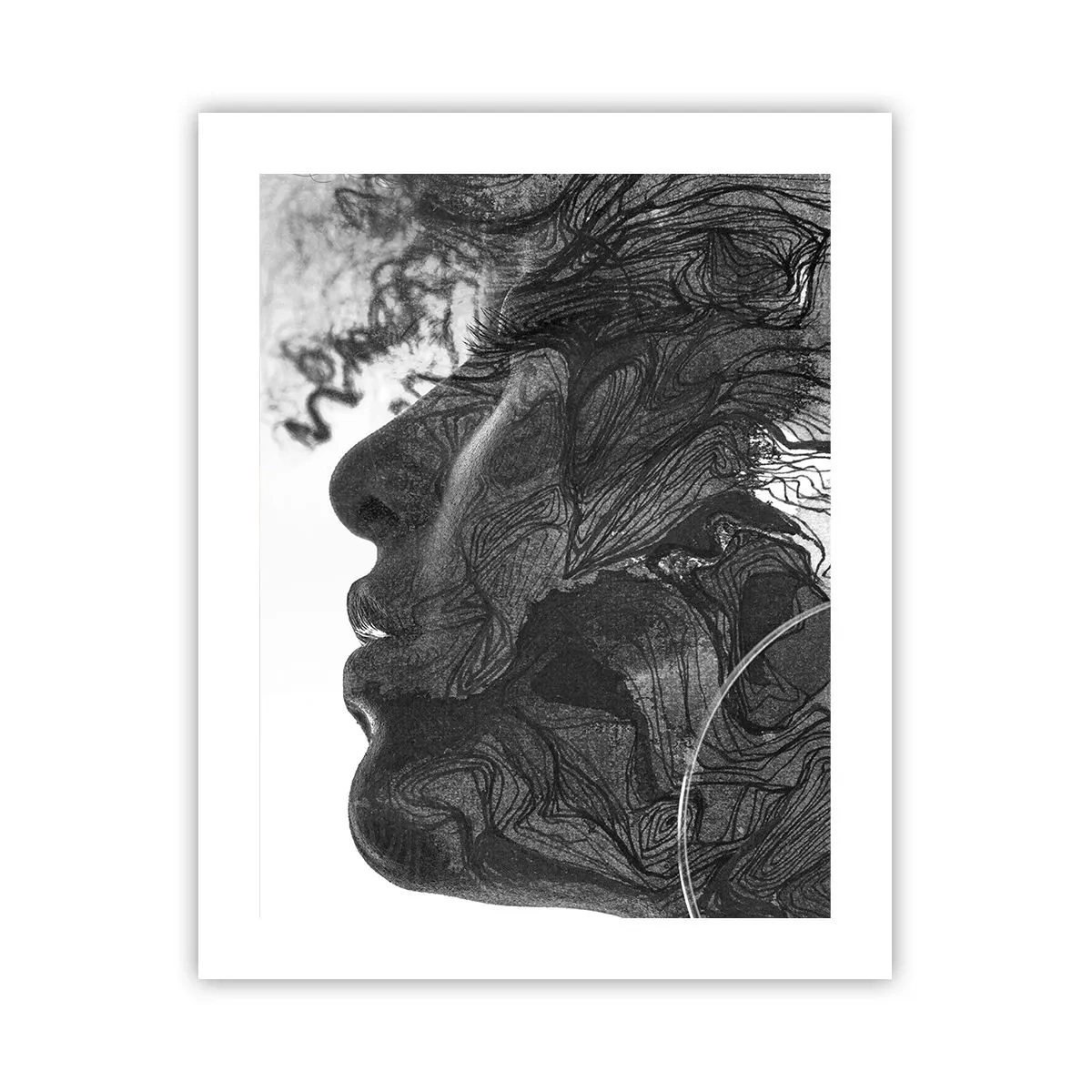 Affiche - Poster - Emmêlé dans les rêves - 40x50 cm