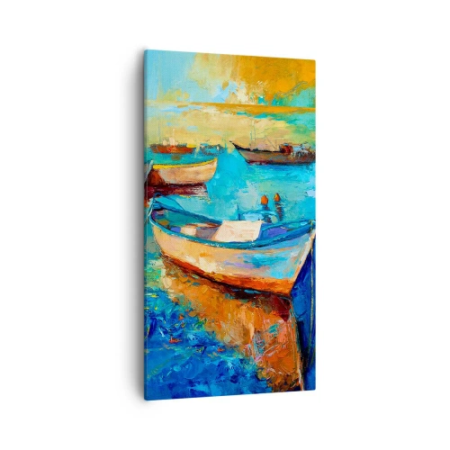 Impression sur toile - Image sur toile - Dans la baie du sud - 55x100 cm