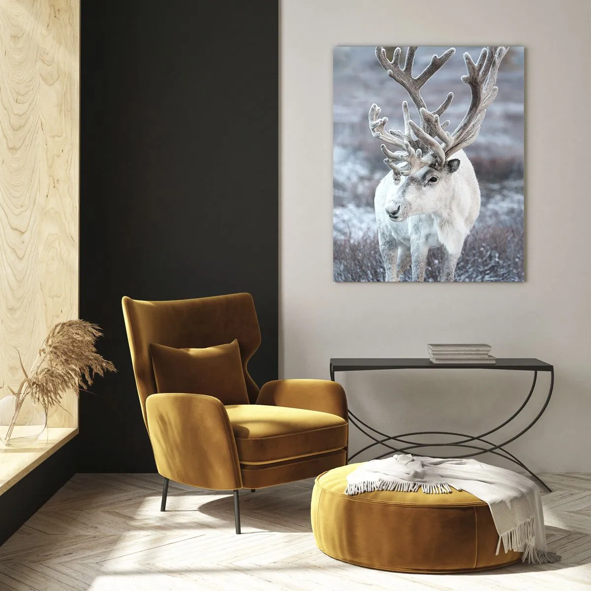 Impression sur verre - Image sur verre - Portrait au soleil - 70x100 cm