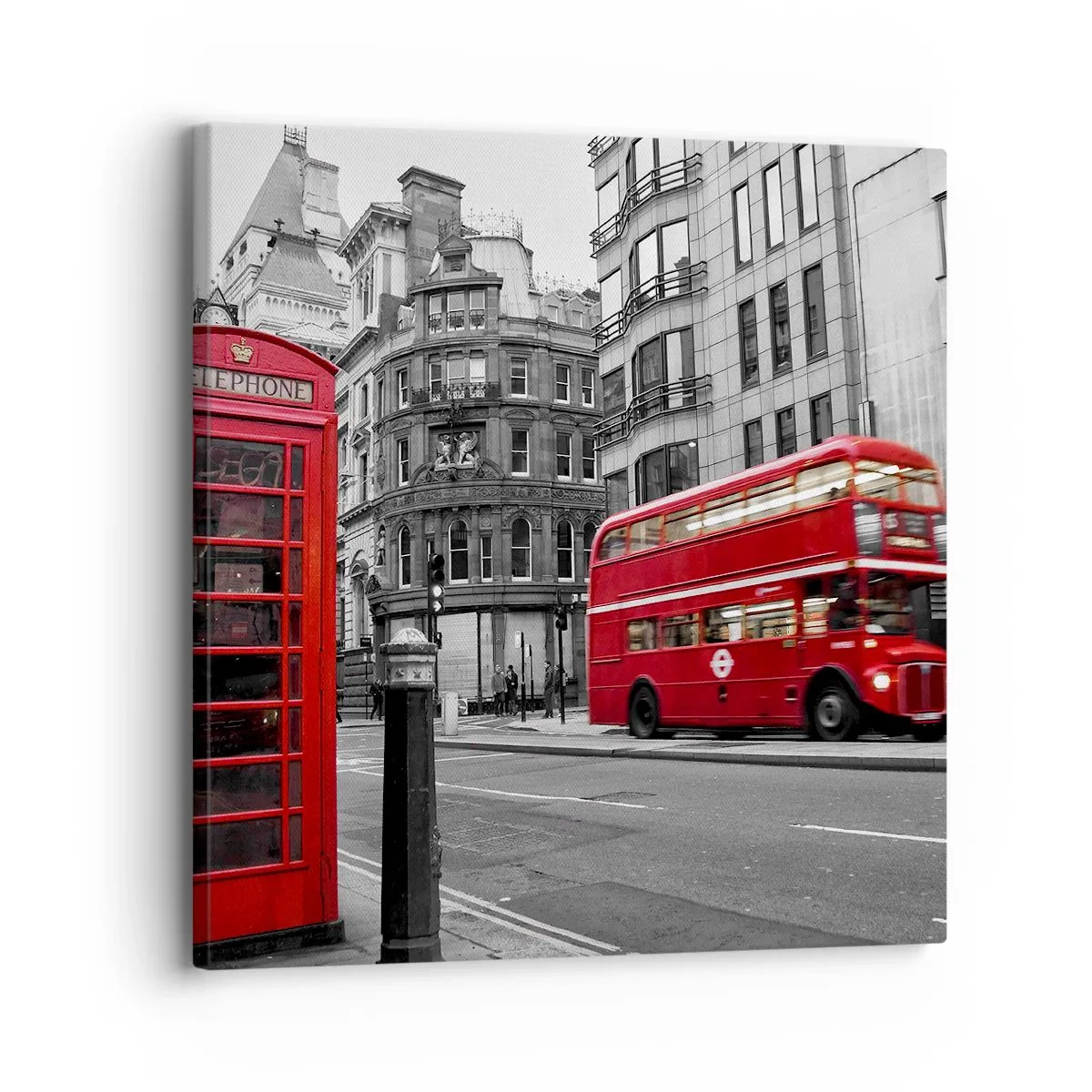 Impression sur toile - Image sur toile - Le plus rouge d'Europe - 30x30 cm