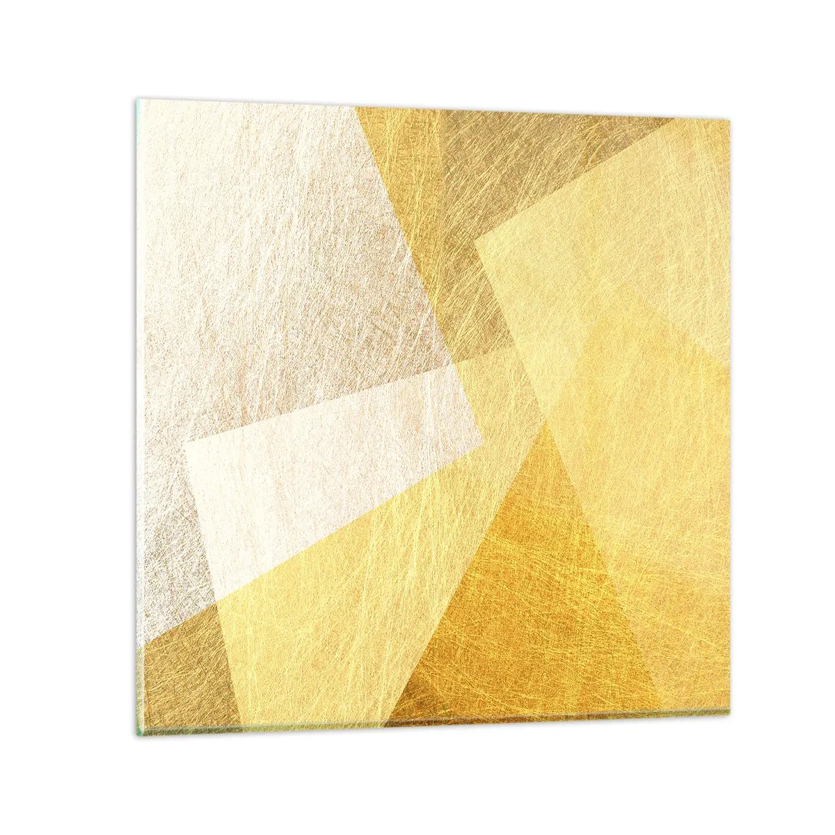 Impression sur verre - Image sur verre - Météo géométrique - 60x60 cm