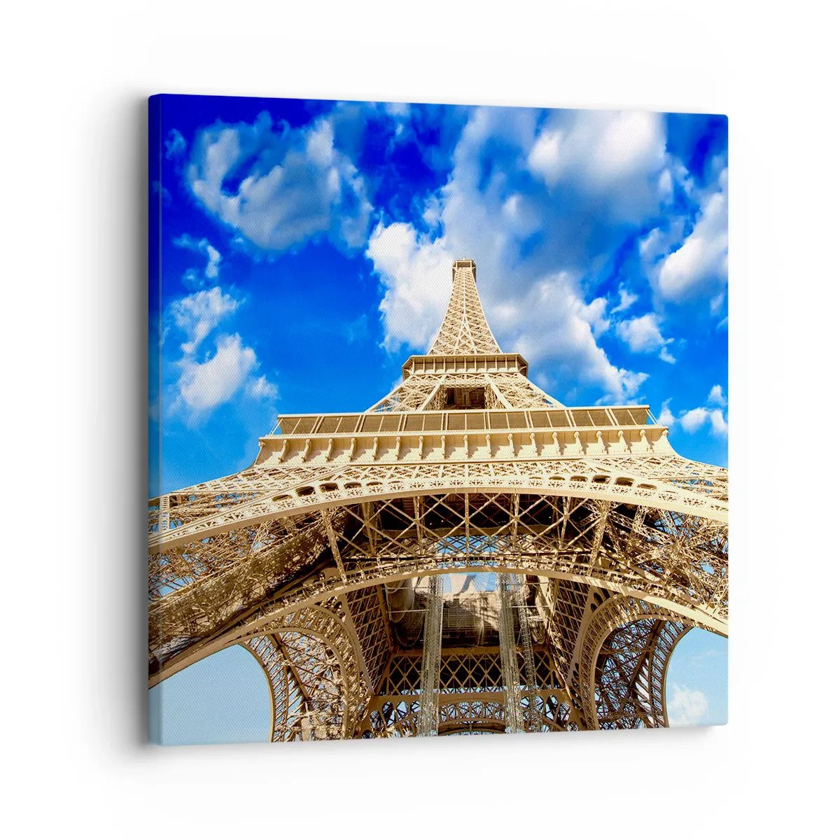 Impression sur toile - Image sur toile - Atteindre le ciel et les nuages - 30x30 cm