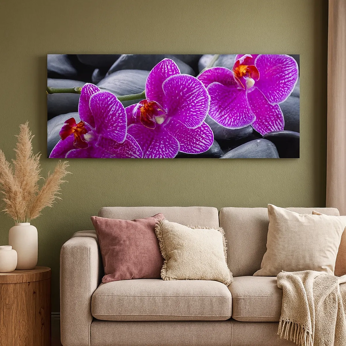 Impression sur toile - Image sur toile - Les pierres brillaient de joie - 30x30 cm