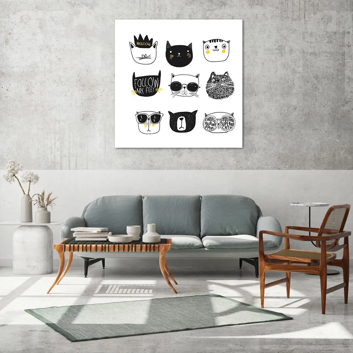 Impression sur verre - Image sur verre - Tous les autres - 60x60 cm