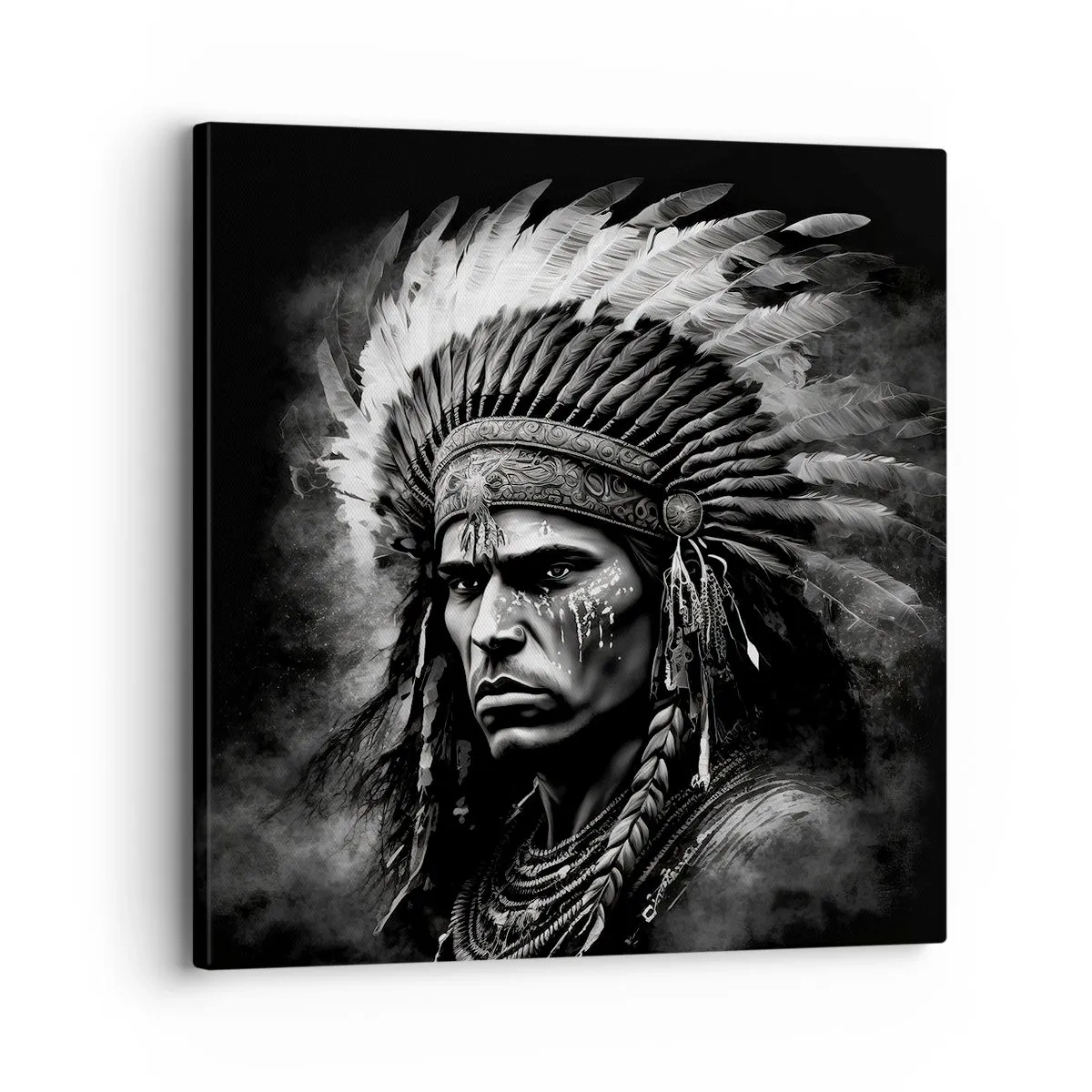 Impression sur toile - Image sur toile - Un leader et un guerrier - 30x30 cm