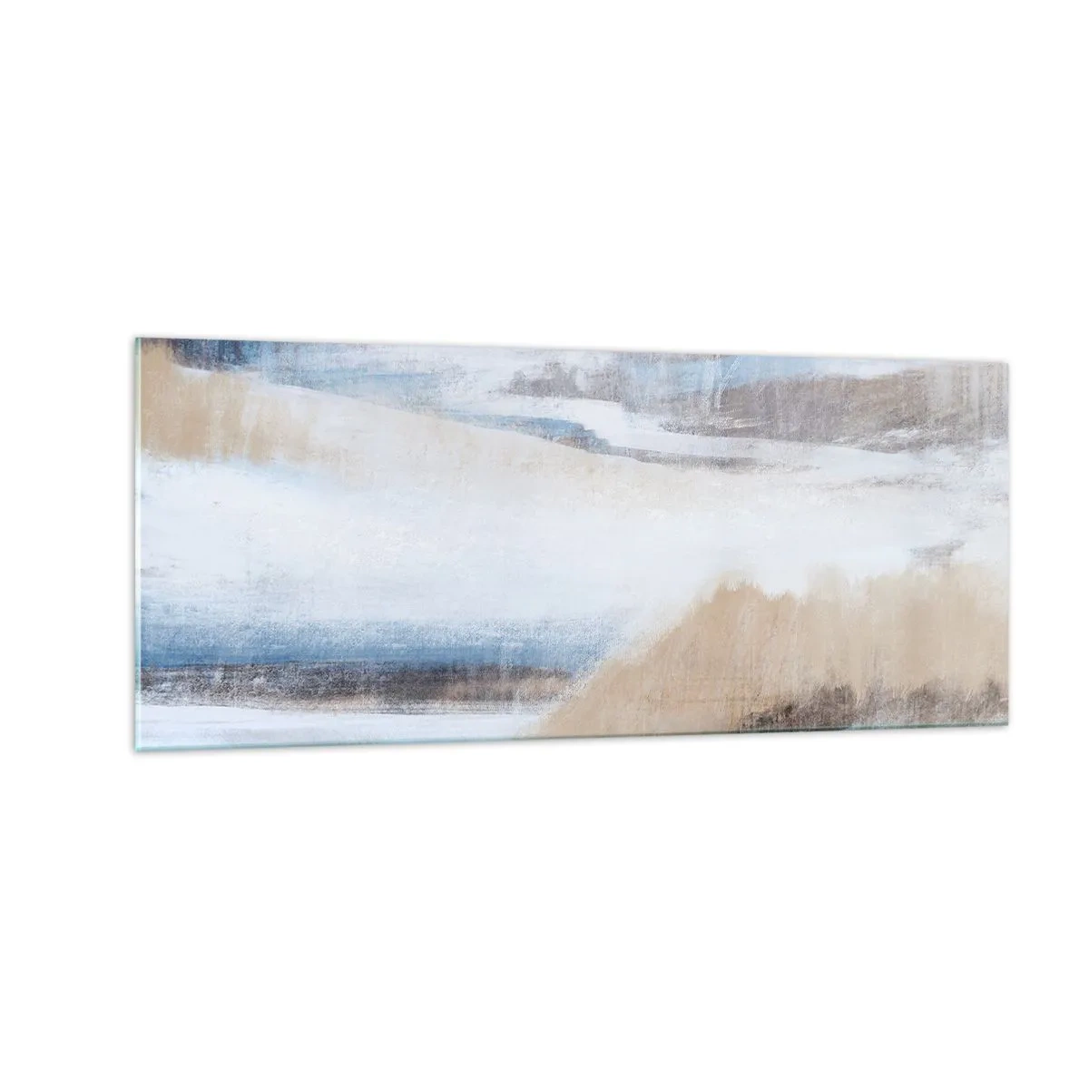 Impression sur verre - Image sur verre - Composition hivernale - 100x40 cm