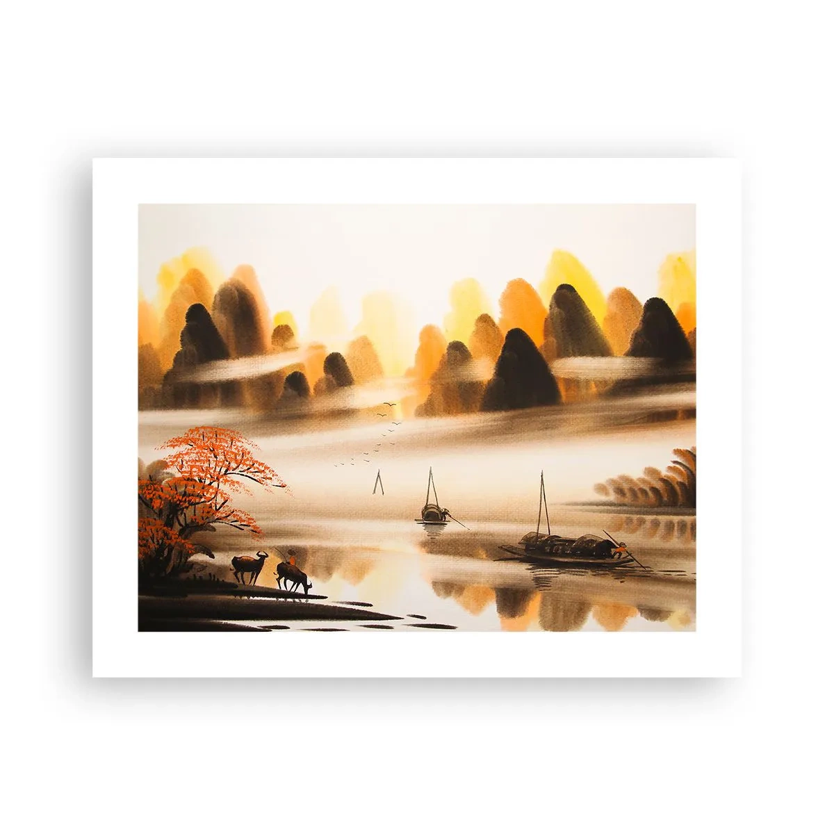 Affiche - Poster - Plus loin que l'Extrême-Orient - 50x40 cm