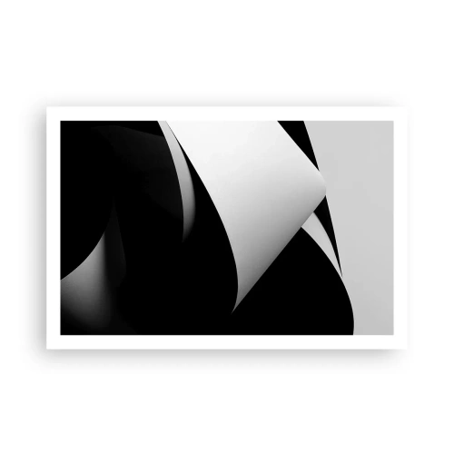Affiche - Poster - Plans de lumière venus des profondeurs de l'ombre - 91x61 cm