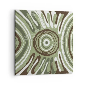 Impression sur toile - Image sur toile - Une explosion d'émotions - 50x50 cm