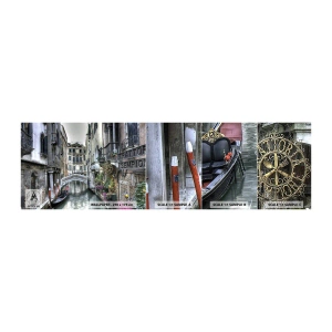 Échantillon De Papier Peint Standard Eco - Pendant des siècles dans une réflexion silencieuse - Venise, Ville, Architecture - 100x30 cm