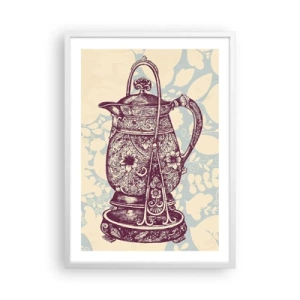 Affiche dans un cadre blanc - Poster - La beauté du quotidien - 50x70 cm