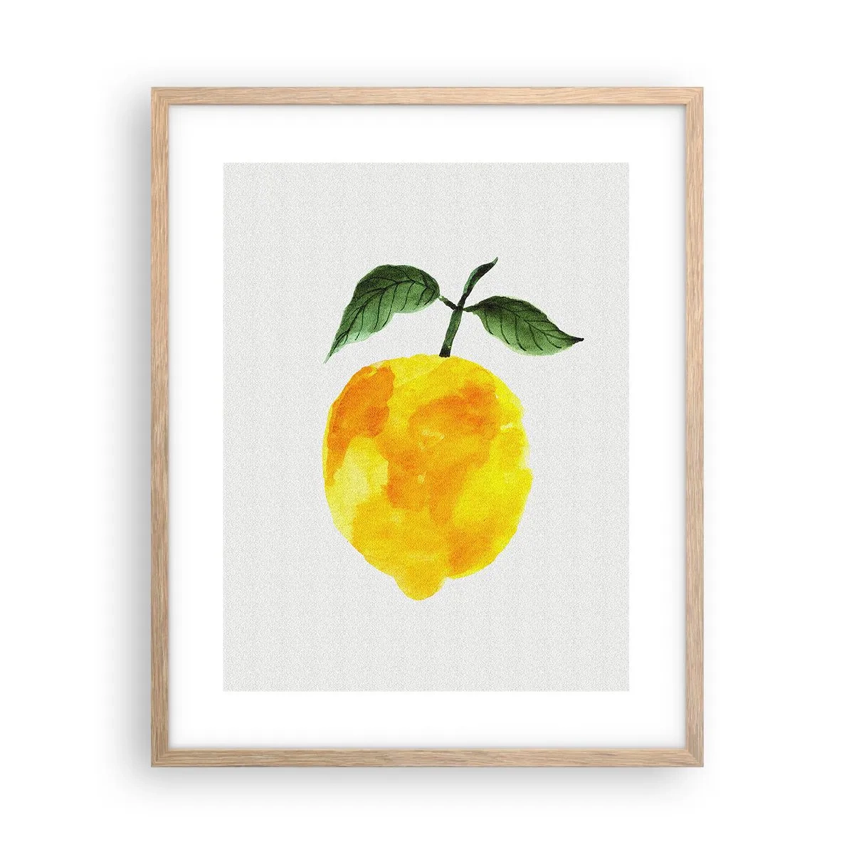 Affiche dans un chêne clair - Poster - Comment reconnaitre le goût du soleil - 40x50 cm