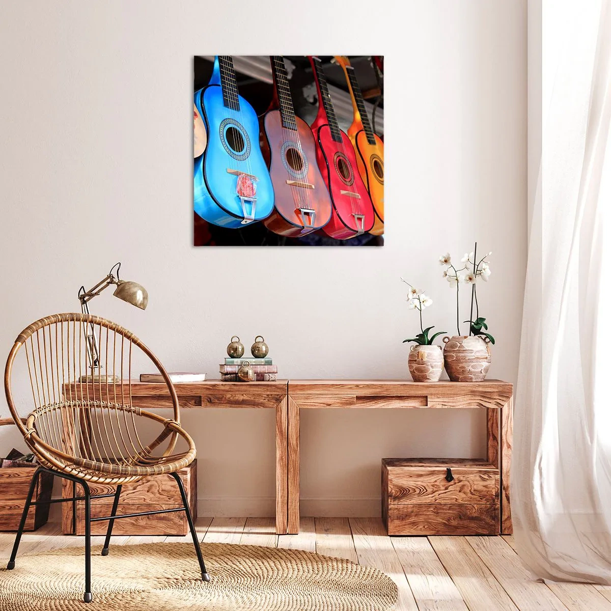 Impression sur toile - Image sur toile - Ambiance latine - 50x50 cm