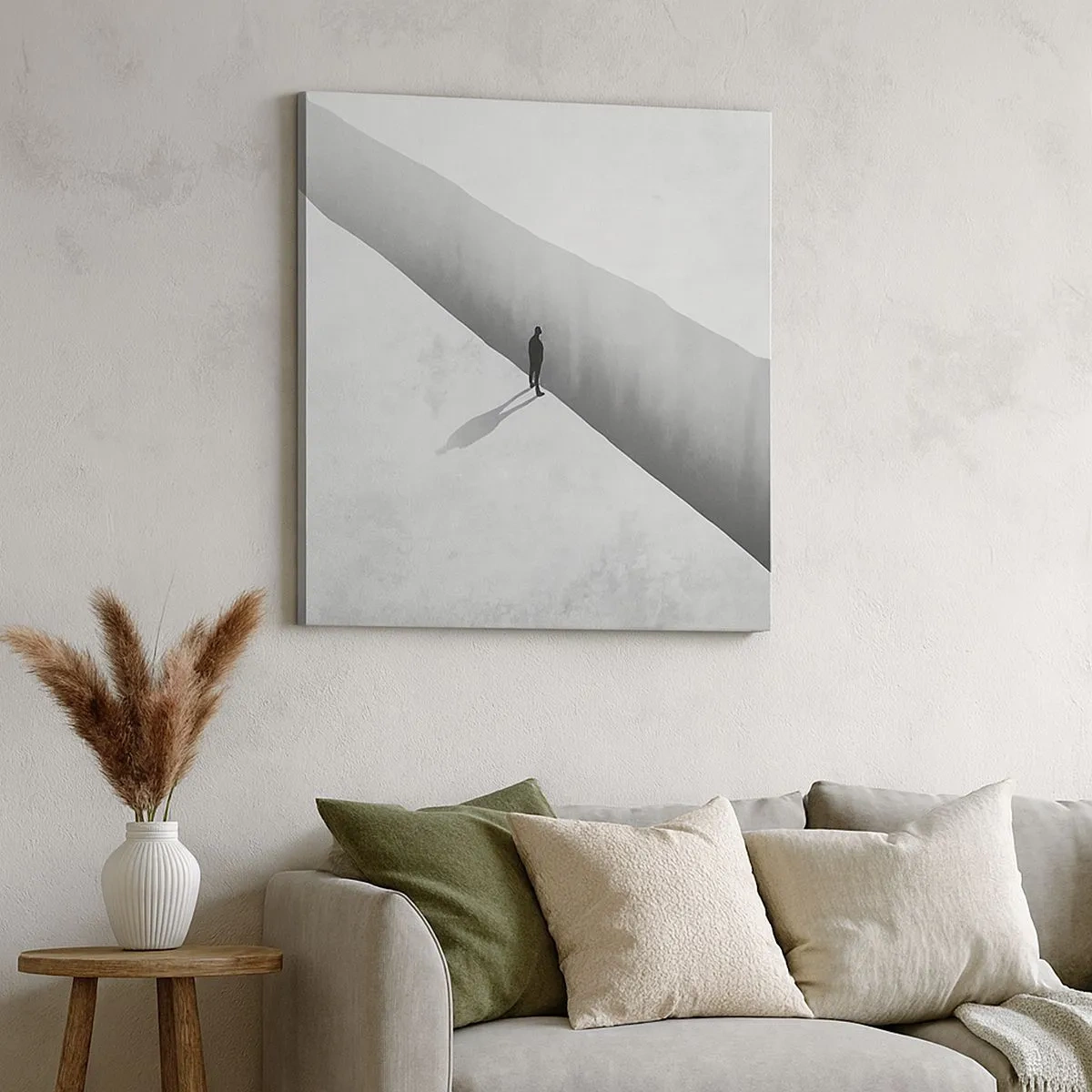 Impression sur toile - Image sur toile - Un objectif clair - 30x30 cm