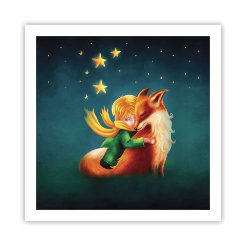 Affiche - Poster - Petit Prince - 60x60 cm