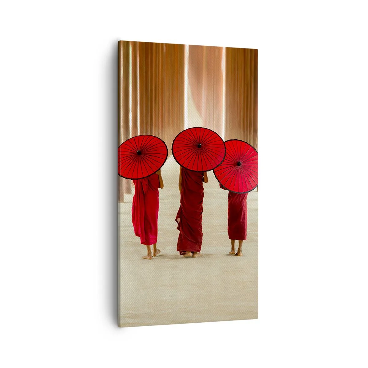 Impression sur toile - Image sur toile - Sur la route du pays pure - 55x100 cm