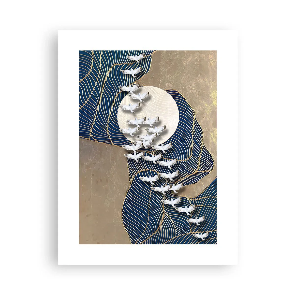 Affiche - Poster - Liberté, errance, communauté - 30x40 cm