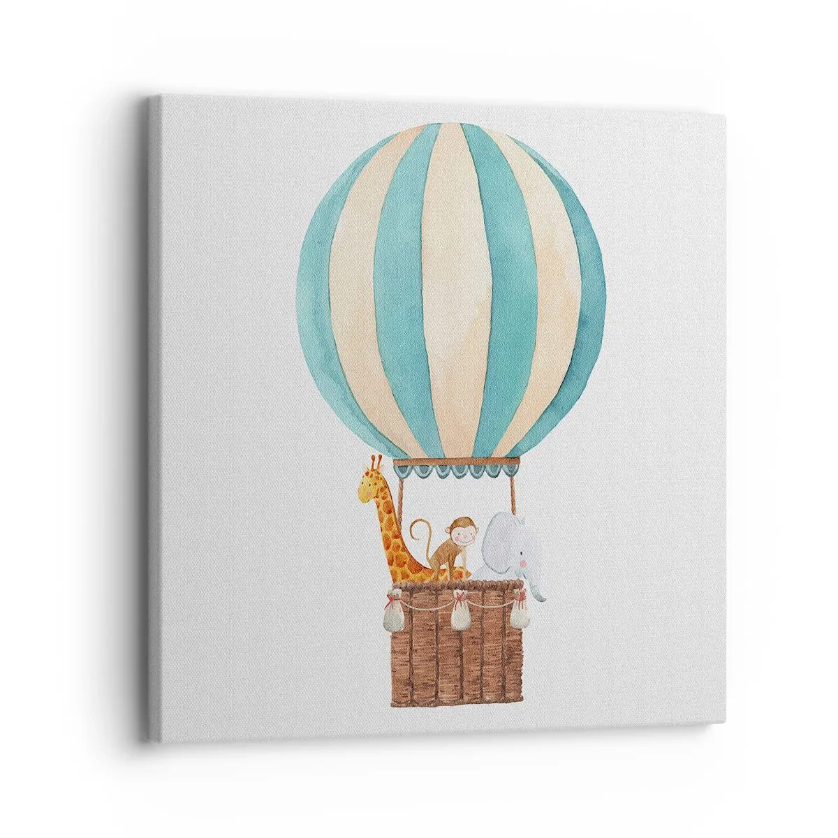 Impression sur toile - Image sur toile - Voyage fantastique - 30x30 cm