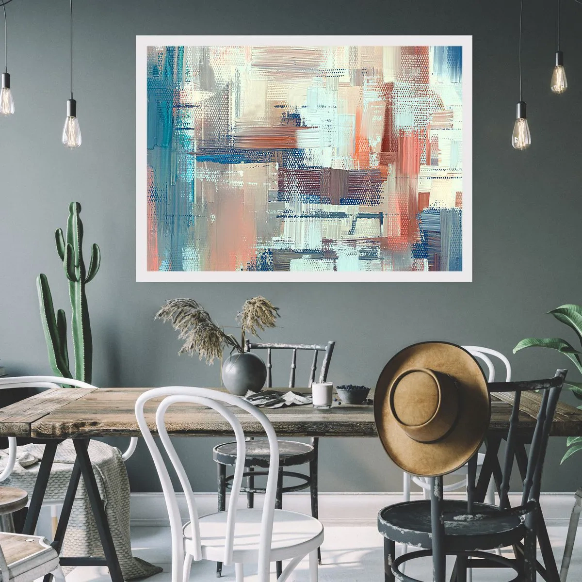 Affiche - Poster - Atteindre la lumière - 40x30 cm