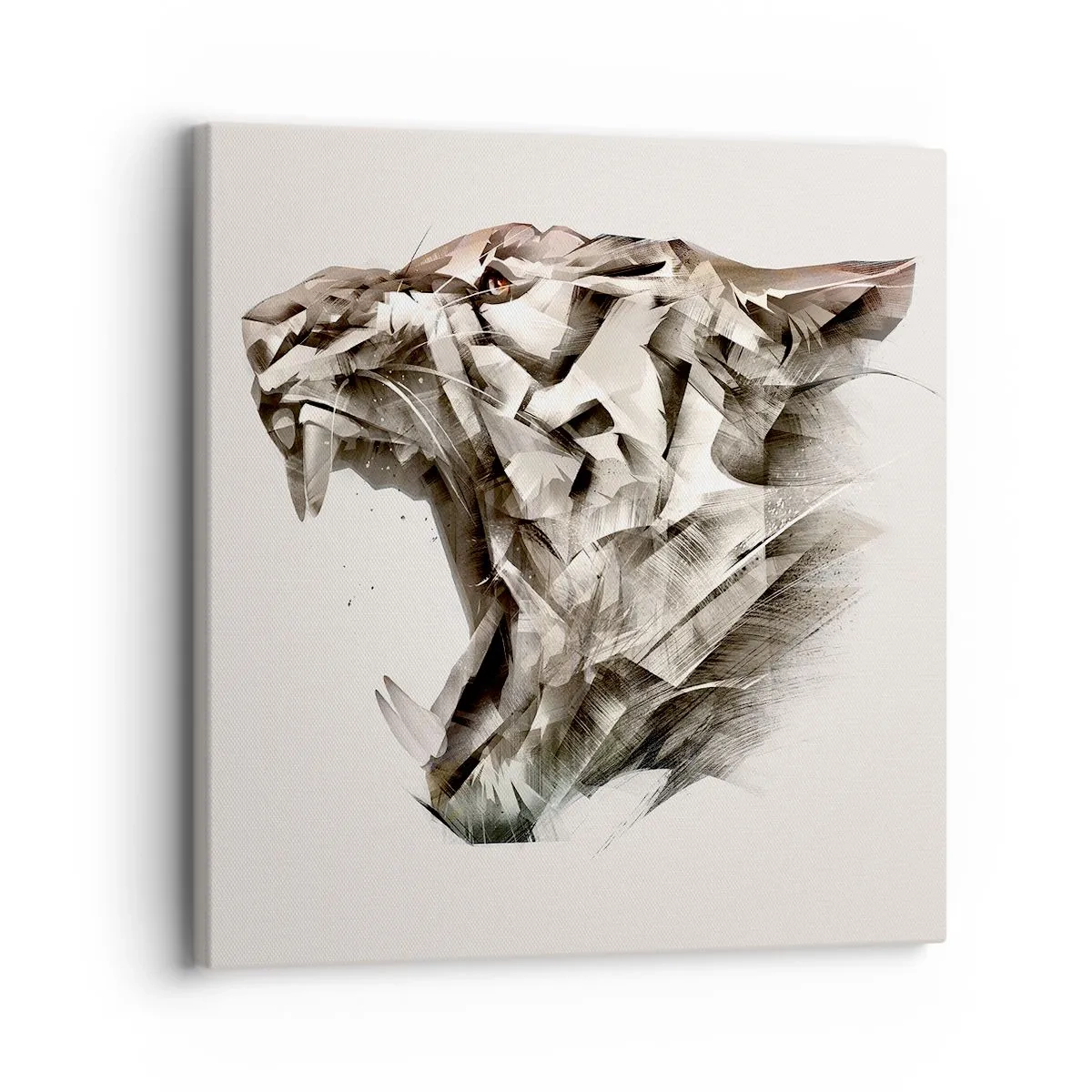 Impression sur toile - Image sur toile - Vous savez déjà qui est en charge - 30x30 cm