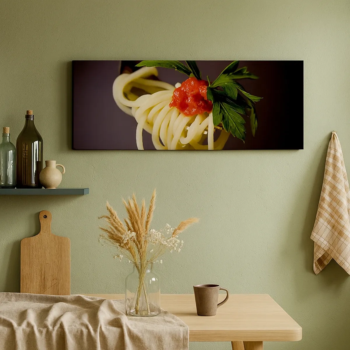 Impression sur toile - Image sur toile - Une bouchée savoureuse - 30x30 cm