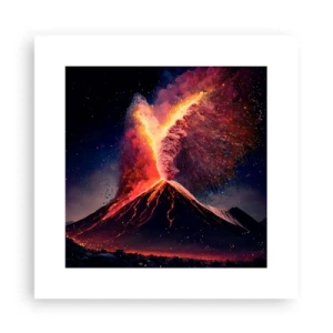 Affiche - Poster - Beauté et horreur - 30x30 cm