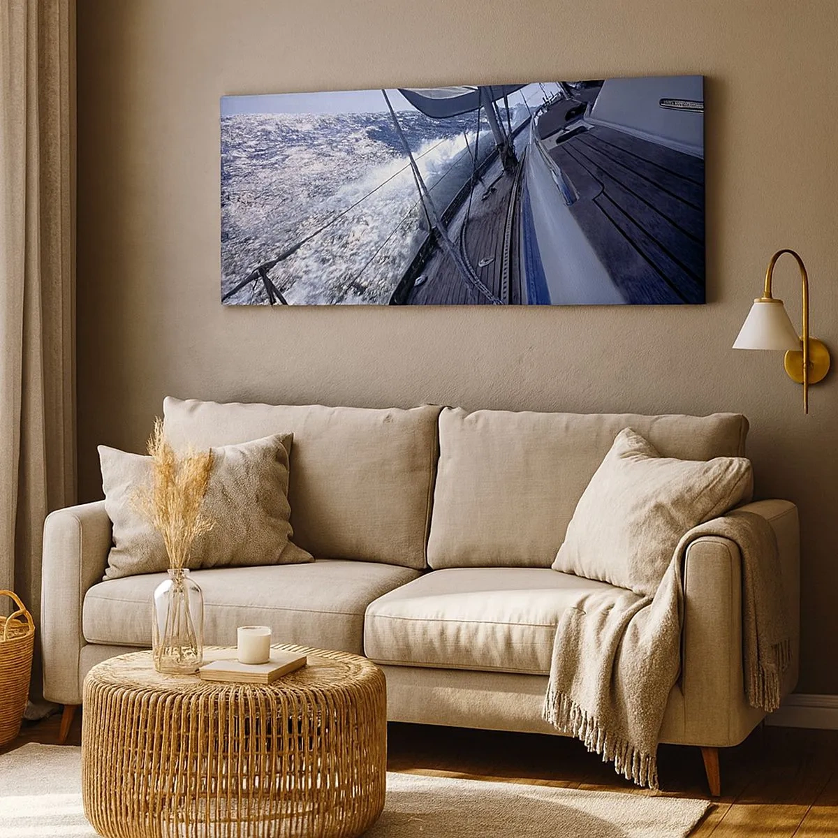 Impression sur toile - Image sur toile - Je sais ce que c'est d'être un oiseau - 100x40 cm