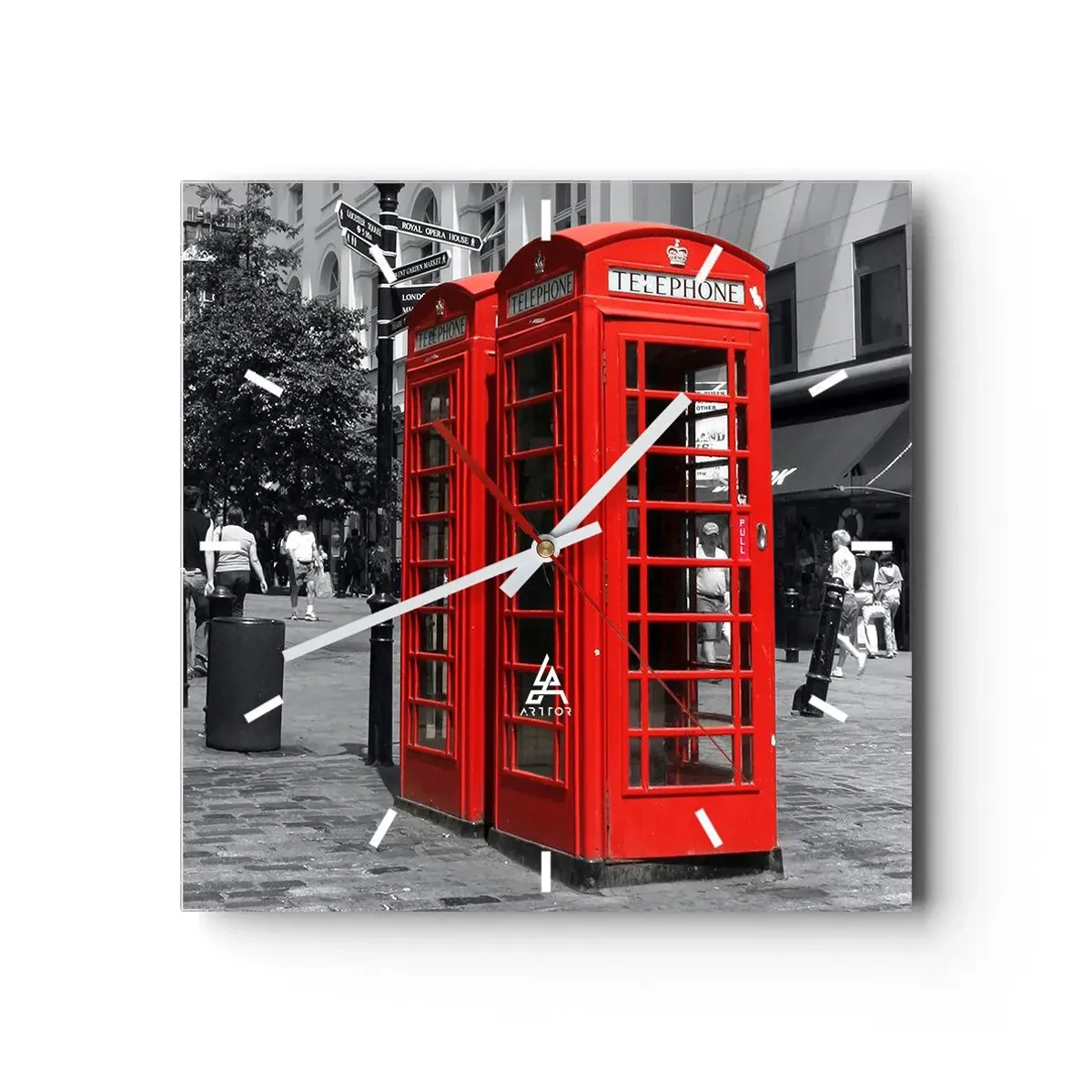 Horloge murale - Pendule murale - , - 40x40 cm