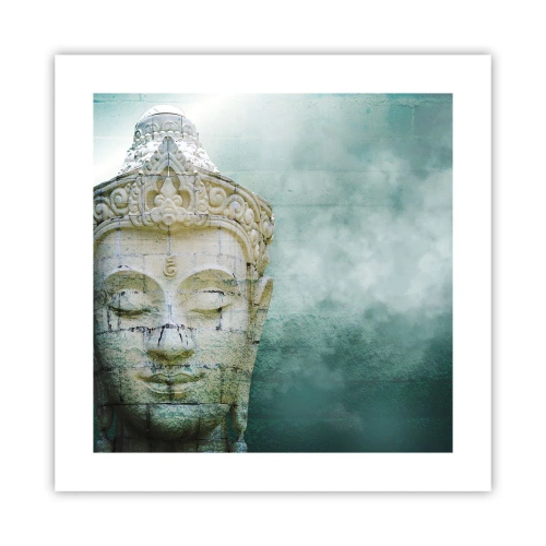 Affiche - Poster - A la recherche de la lumière - 40x40 cm