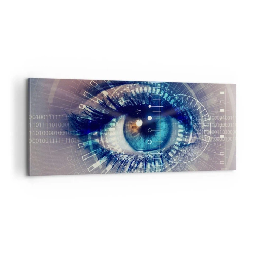 Impression sur toile - Image sur toile - Tu penses que tu me connais - 100x40 cm