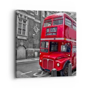 Impression sur toile - Image sur toile - Toujours la même chose - 40x40 cm