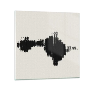 Impression sur verre - Image sur verre - Vibrations de l'imagination - 30x30 cm