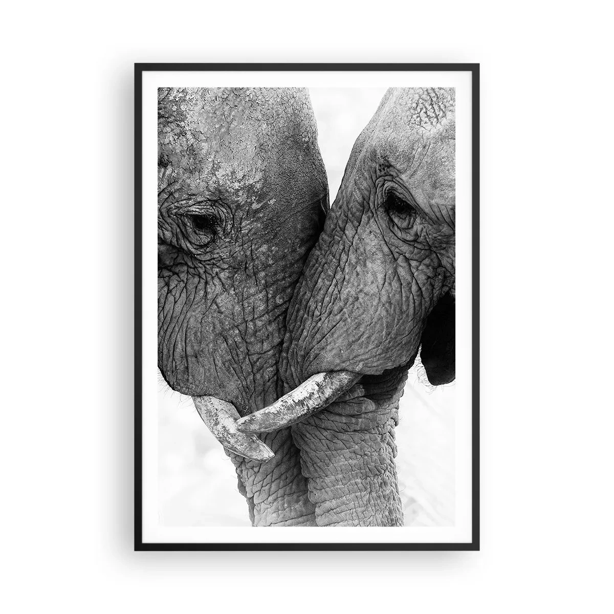 Affiche dans un cadre noir - Poster - Confession sincère - 70x100 cm