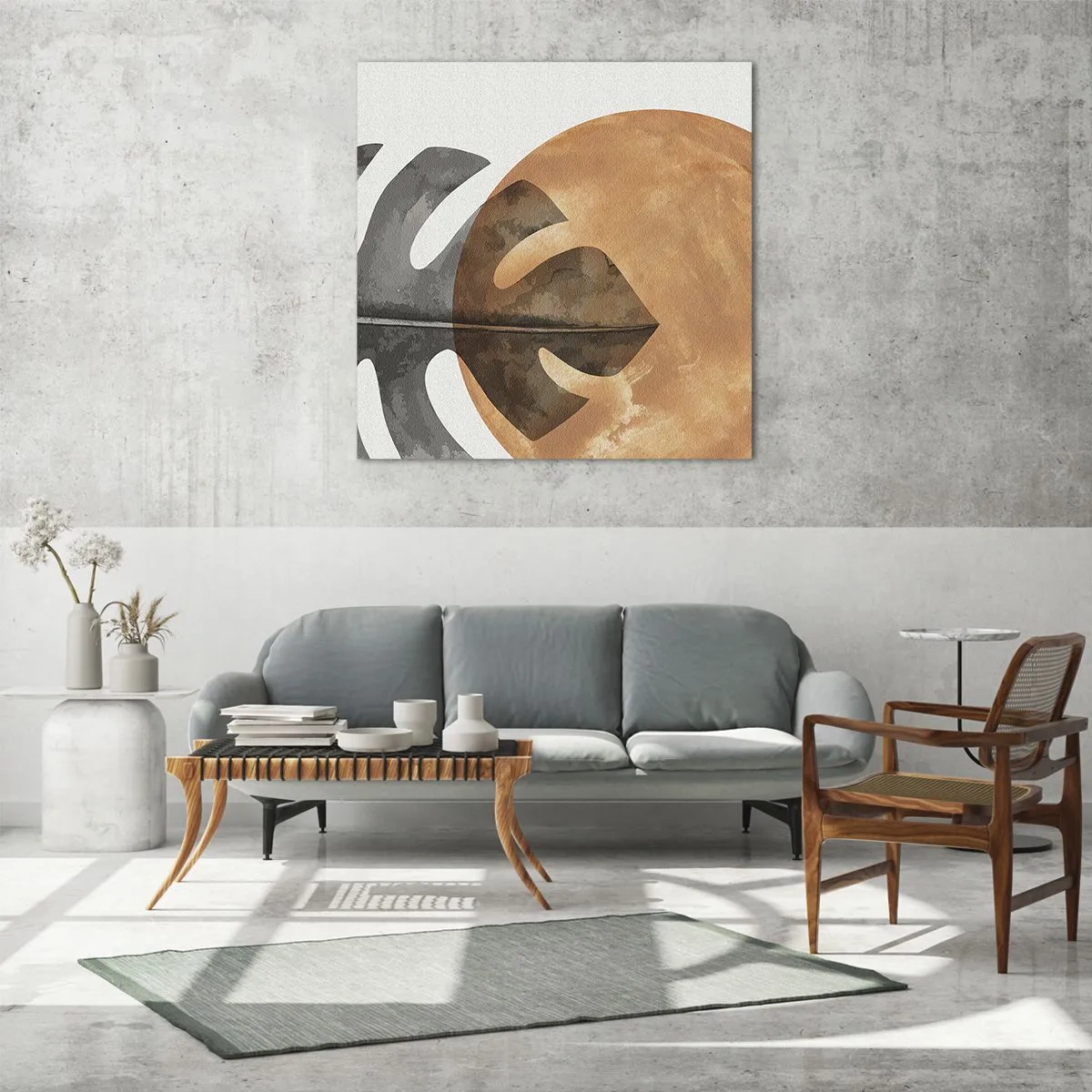 Impression sur verre - Image sur verre - Toujours le soleil - 40x40 cm